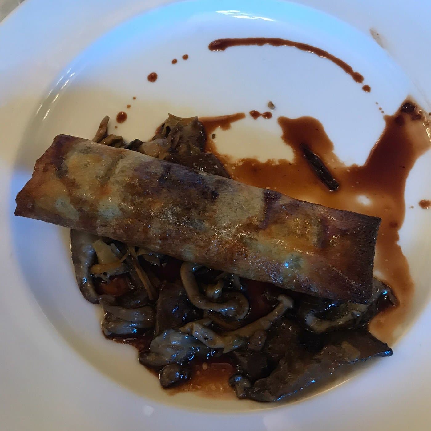 Canelón de rabo de toro